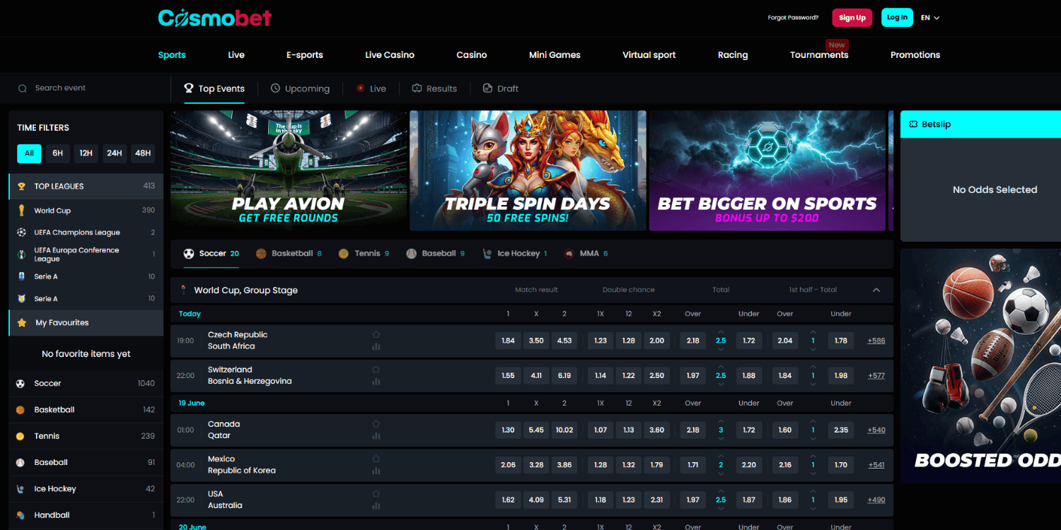 Cosmobet